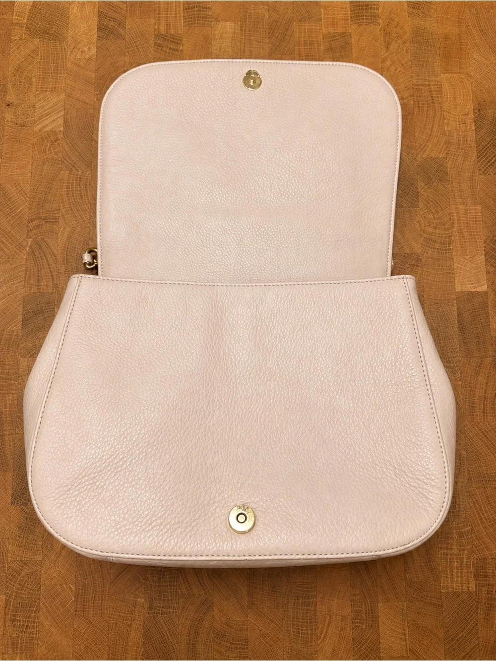 Tory Burch Blush Pink Leather Chain Shoulder Bag Purse